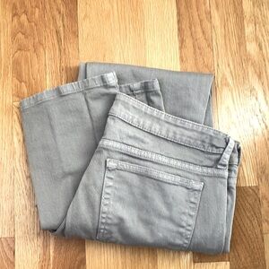 Garnet Hill Denim Jeans Light Gray Size 10